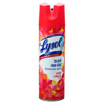 Lysol Disinfecting Spray, Mango Hibiscus