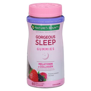 Nature's Bounty Optimal Solutions Gorgeous Sleep Gummies, 60-count