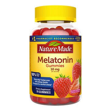 Nature Made 10mg Melatonin Gummies, 70-count