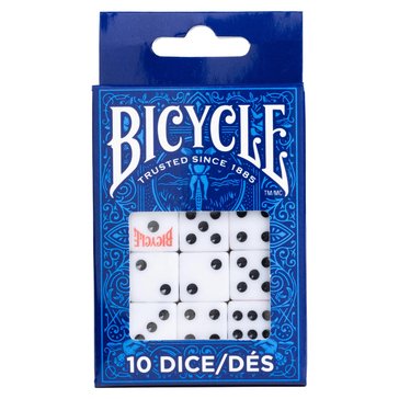 Bicycle Dice 10 Count