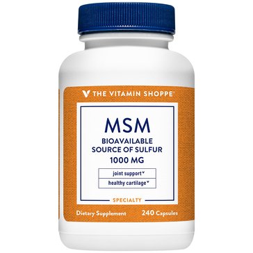 Vitamin Shoppe, MSM 1000 MG, 240 Caps