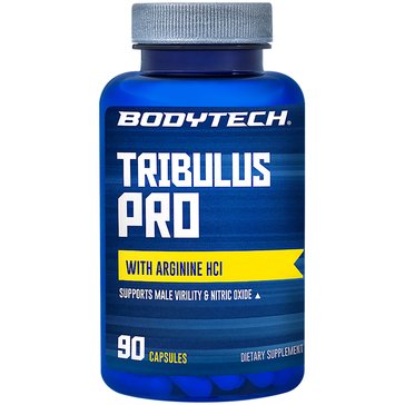 BodyTech Tribulus Pro with Arginine HCI Capsules, 90-count
