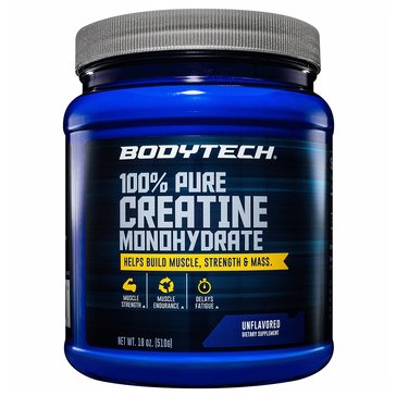 BodyTech, 100 Pure Creatine Monohydrate, 18oz