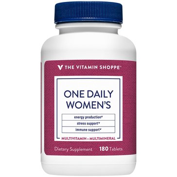 Vitamin Shoppe, One Daily Womens Multivitamin, 180 Tabs