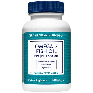 Vitamin Shoppe, Omega 3 Fish Oil 1000 300/200, 120 Softgels
