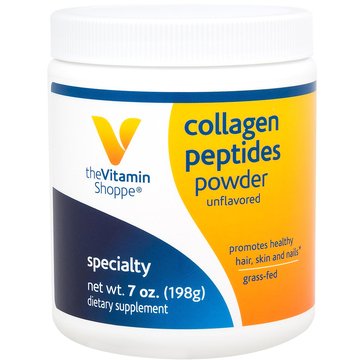 The Vitamin Shoppe Collagen Peptides Grass Fed Powder