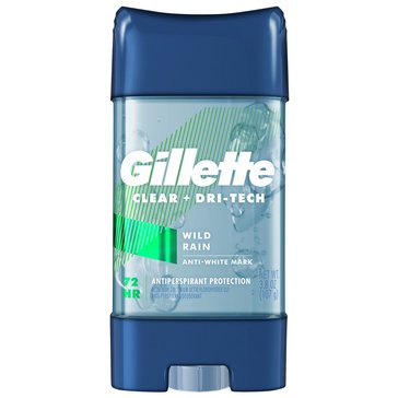 Gillette Wild Rain Clear Gel Men's Antiperspirant  3.8 oz