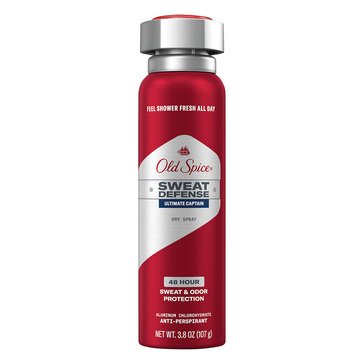 Old Spice Invisible Spray Antiperspirant and Deodorant for Men, Captain, 3.8 Oz.