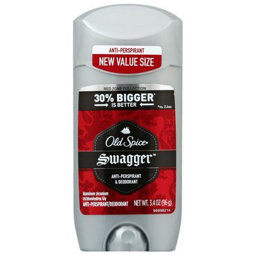 Old Spice Red Zone Invisible Solid Swagger Antiperspirant 3.4oz