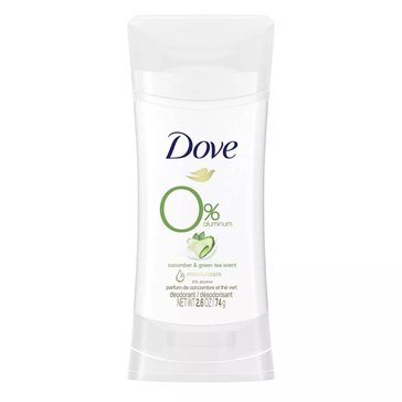 Dove Women's Zero Cucumber Green Deodorant 2.6oz