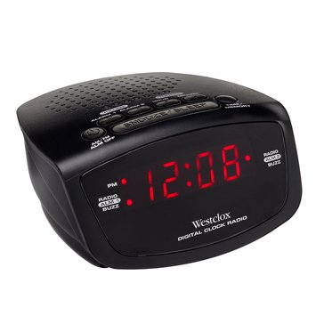 Westclox 0.6-inch LED Clock Radio
