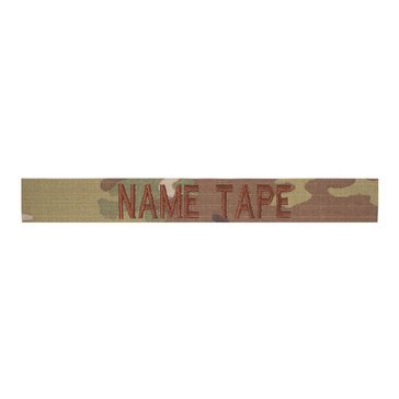 USAF OCP Nametape Brown Thread