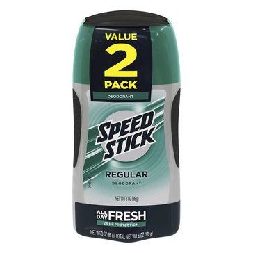 Speed Stick Regular Deodorant 3oz 2-Pack
