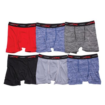 Hanes Big Boys' Space Dye Boxer Brief, XL