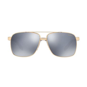 Versace Women's Transparent Grey Square Sunglasses