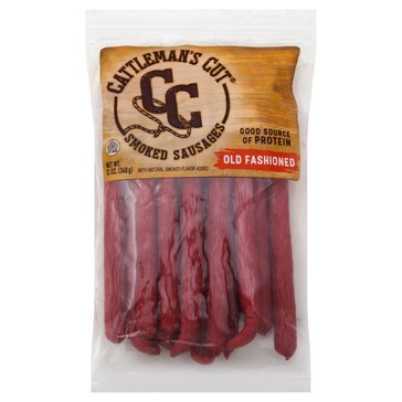 Cattleman's Cut Old Fashioned Smoked Sausage Sticks, 12oz