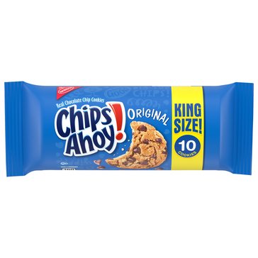 Chips Ahoy! King Size Original Cookies, 10-Count
