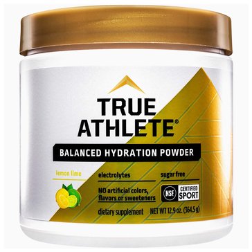 True Athlete Balanced Hydration Powder 12.86oz, 90-Servings