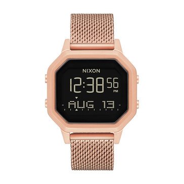 Nixon Women's Siren Milanese Rosegold Mesh Watch