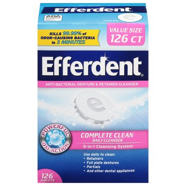 Efferdent Original Tablets 126-count