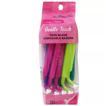 Exchange Select Twin Blade Multi-Color 10-Count