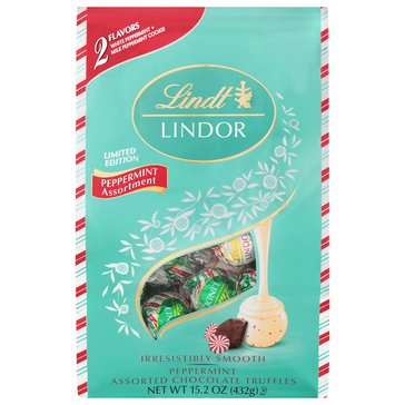 Lindt Holiday XL Peppermint Duo, 15.2oz