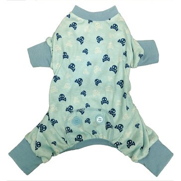 Ethical Pet Skull N Cross Bone Blue Small Dog Pjs