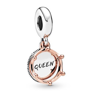 Pandora Queen & Regal Crown Dangle Charm