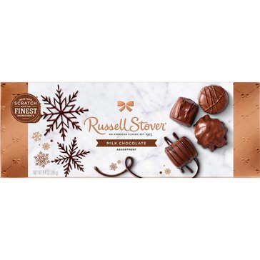 Russell Stover Holiday Milk Chocolate Assortment, 9.4 oz