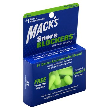 Mack's Snore Blocker Ear Plugs
