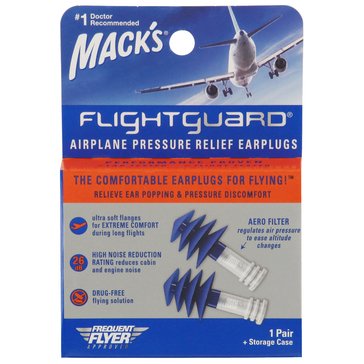 Mack's Flight Guard Airplane Ear Plugs