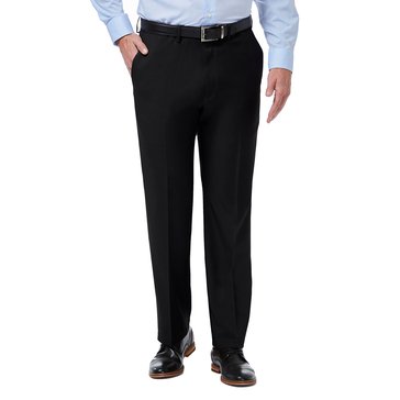 Haggar Men's Premium Comfort Classic Flat Front Dress Pant