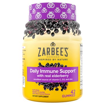 Zarbees Adult Immune Support Gummies, 42-Count