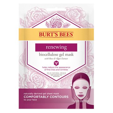 Burt's Bees Renewing Biocellulose Gel Mask