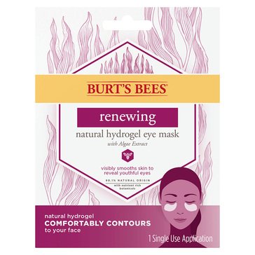 Burt's Bees Renewing HydroGel Eye Mask 1ct