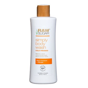 Raw Sugar Raw Coconut + Mango Simply Body Wash