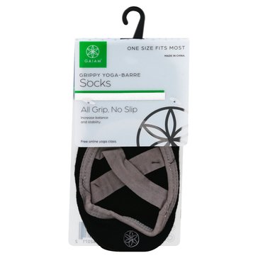 Gaiam Grippy Yoga Barre Socks