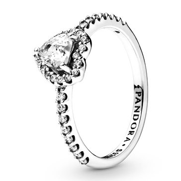 Pandora Elevated Heart Ring
