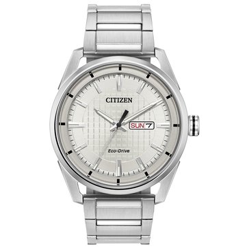 Citizen Men's Drive CTO - Check This Out - Stainless Steel Silver-Tone Bracelet Watch