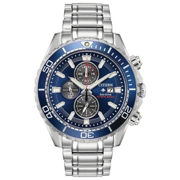 Citizen Men's Promaster Stainless Steel Bracelet Eco-Drive Dive Watch