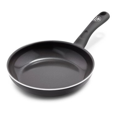 Green Life Diamond 8 in Fry Pan, Black