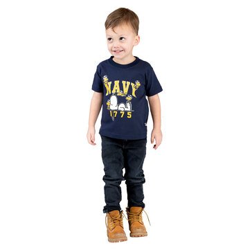 Third Street Toddler Boys' USN Sailor Woodstocks 1775 Tee