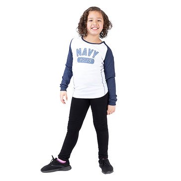 Third Street Youth Girls' USN Raglan Tee