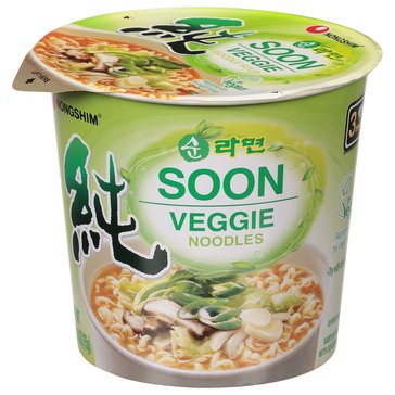 Nongshim Soon Veggie Noodle Cup, 2.64oz