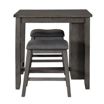 Signature Design by Ashley Caitbrook Counter Height Dining Room Table and Bar Stools, Set of 3