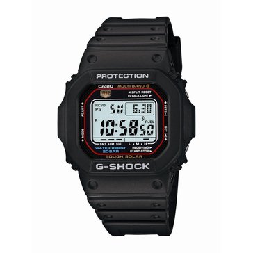 Casio Men's Black Dial/Black Resin Strap Watch