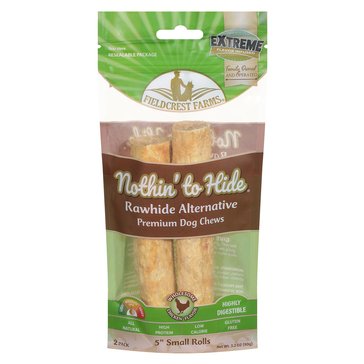 Fieldcrest Farms Nothin' To Hide Small Roll 5in Chicken Dog Chew