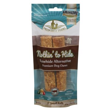 Fieldcrest Farms Nothin' To Hide Small Roll 5in Beef Dog Chew