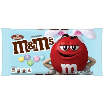 M&M's Easter Milk Chocolate Pastel Blend Chocolate Candies, 10oz