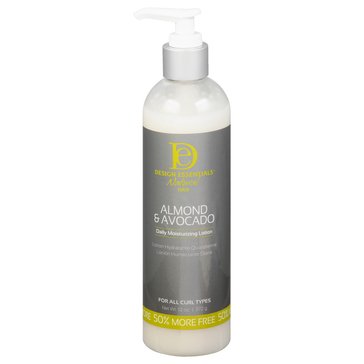 Design Essentials Almond & Avocado Daily Moisturizing Hair Lotion 12oz